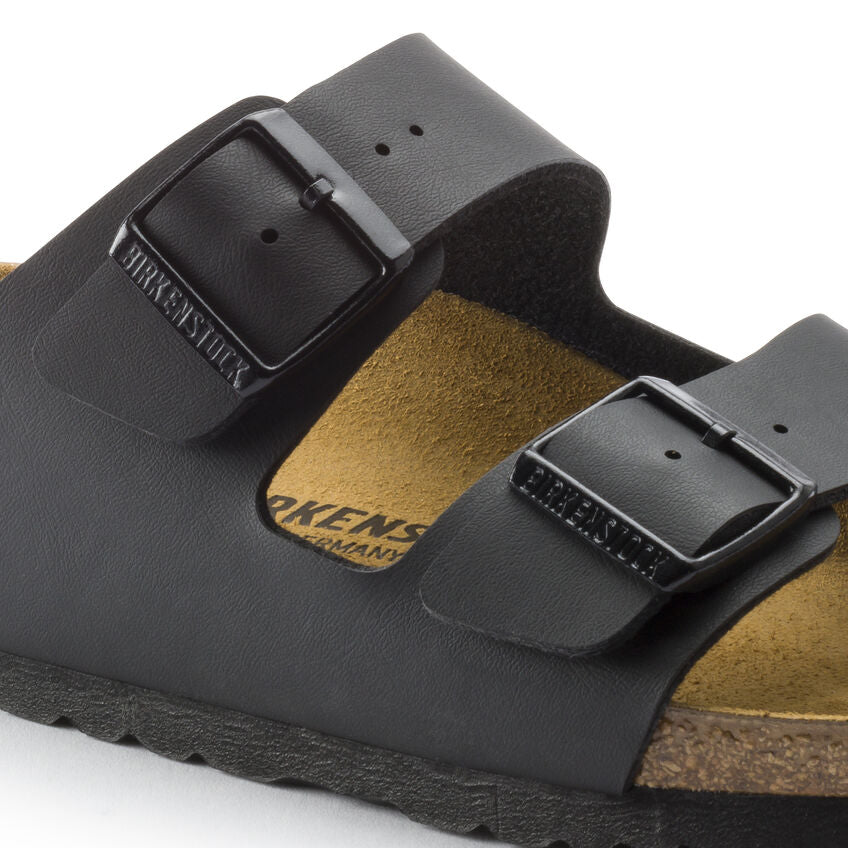 Classic Black Birkenstock Arizona Birko-Flor Sandal - Made in Germany
