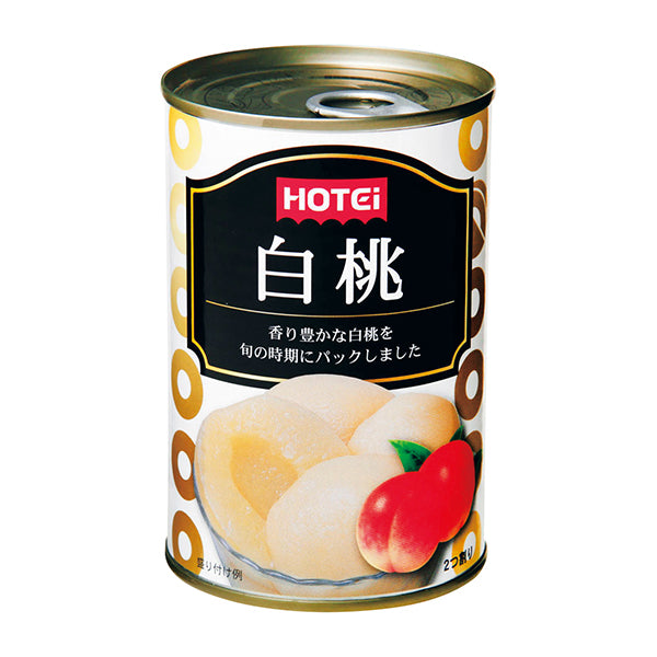 ホテイ 白桃 2ツ割（中国産）4号缶 | フーヅフリッジ UCC運営の業務用