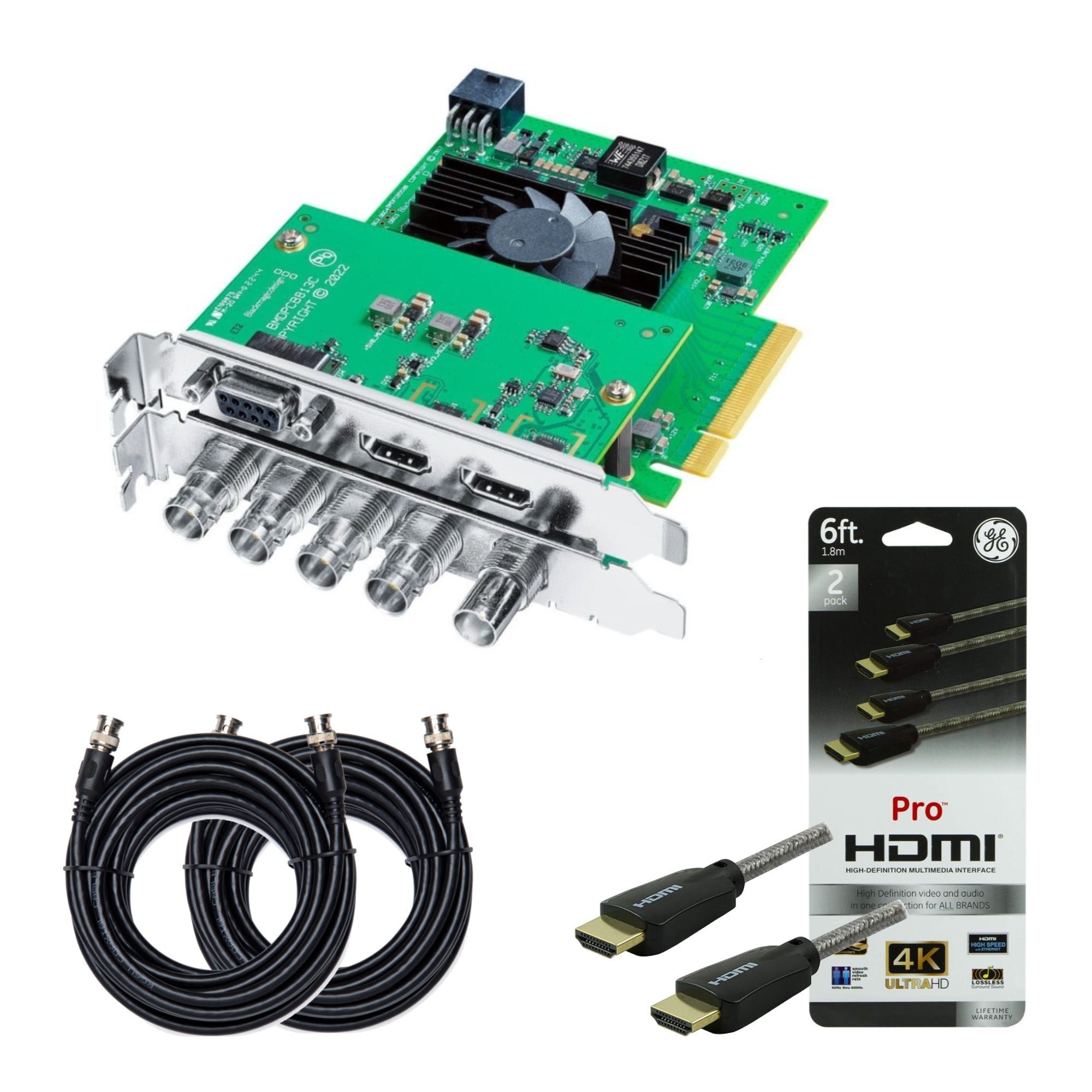 Blackmagic Design DeckLink 8K Pro G2 Capture Card with 6-Feet HDMI
