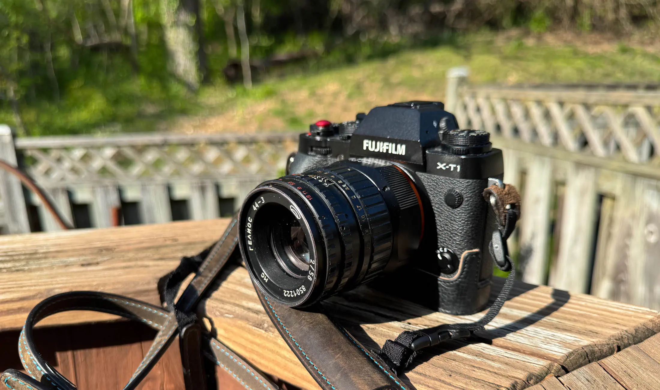 The lovely Helios 44-3 58mm f2 lens