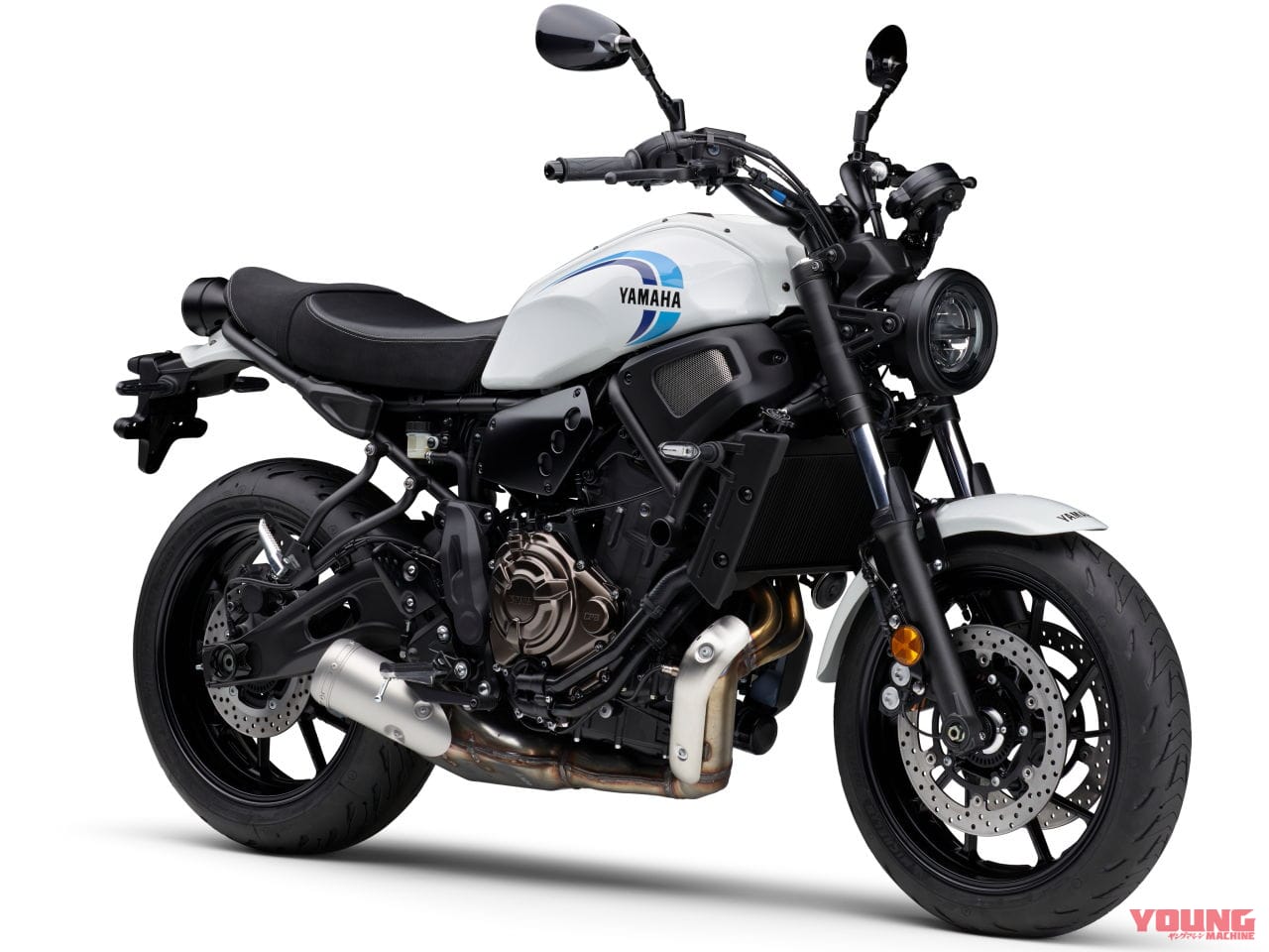 RZ250/350カラー!! ヤマハ新型「XSR700」国内発売でエンジンは規制適合