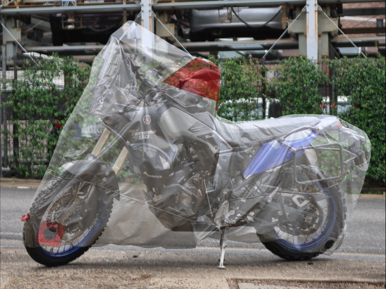 レッドバロンオリジナルバイクカバー「ボディガード」 を1年使って