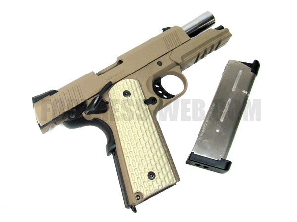東京マルイ: ハンドガン本体 デザートウォーリア4.3 （MEU,ガバメント