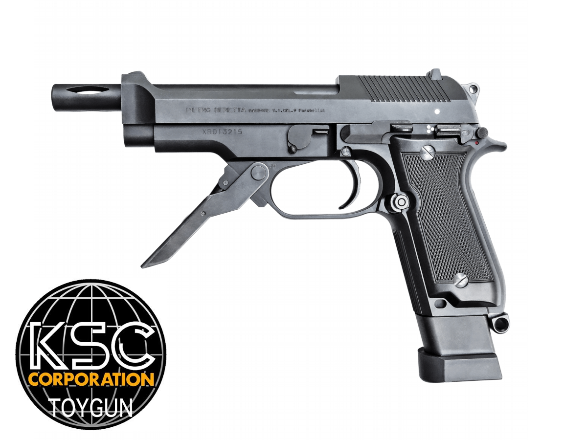 KSC: CO2ブローバックハンドガン本体 M93R 2nd CO2 ABS - フォートレス