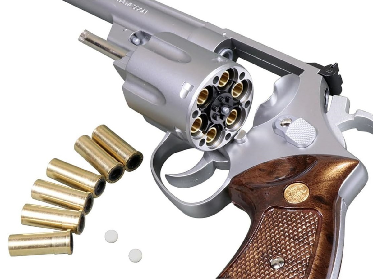 CROWN ： M629 44マグナム リボルバー 8in ステンレスタイプ GAS 18歳