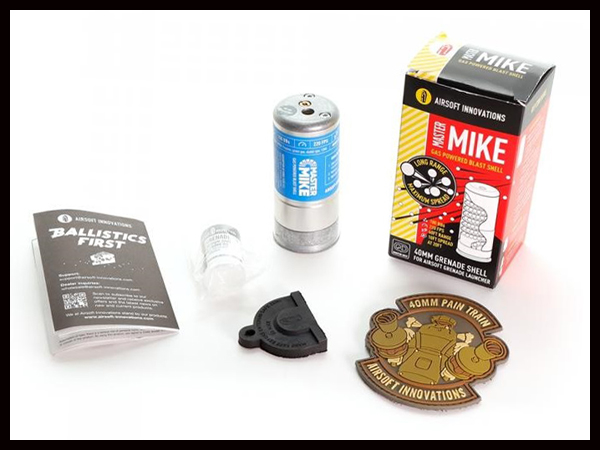 AIRSOFT INNOVATIONS: MASTER MIKE ガスパワー ブラストシェルの通販