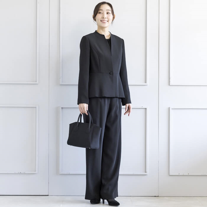 SOIR PERLE／ソワール ペルル】レディース ブラックフォーマル（喪服