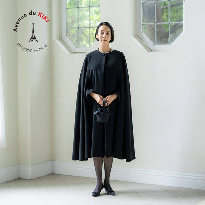 中村江里子セレクション Ave.KIKI×東京ソワール フォーマルケープ L