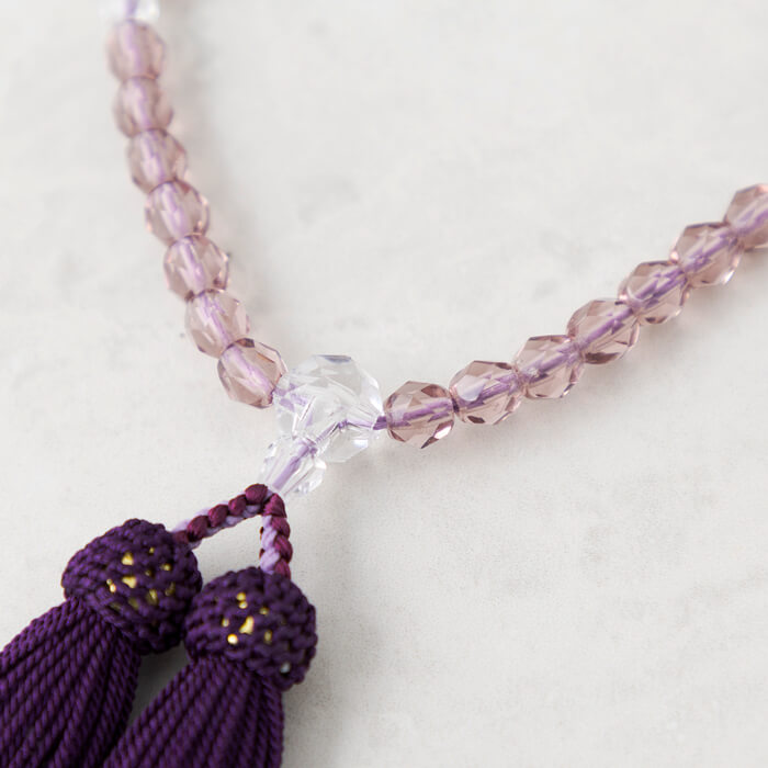 新紫水晶の念珠 ・古代紫｜東京ソワールオンラインストア