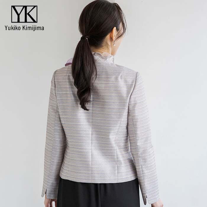 胸当て付きフォーマルジャケット 11号・ピンク｜東京ソワール