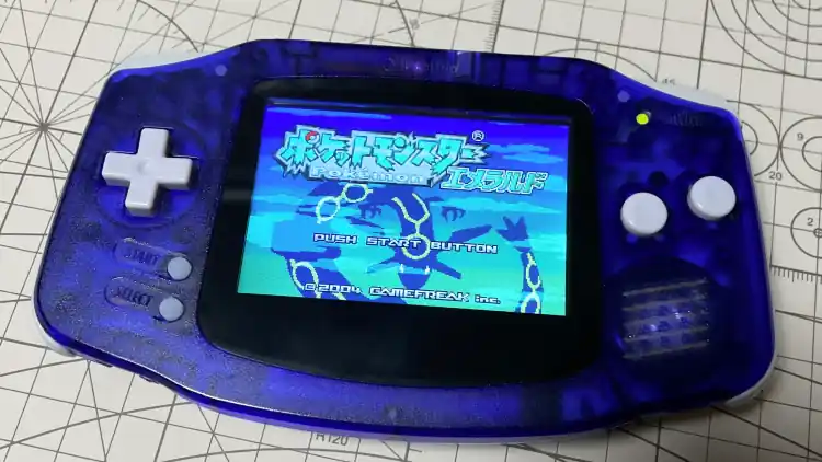 GBAカスタム】ゲームボーイアドバンスをIPS液晶に交換改造・V4【はんだ