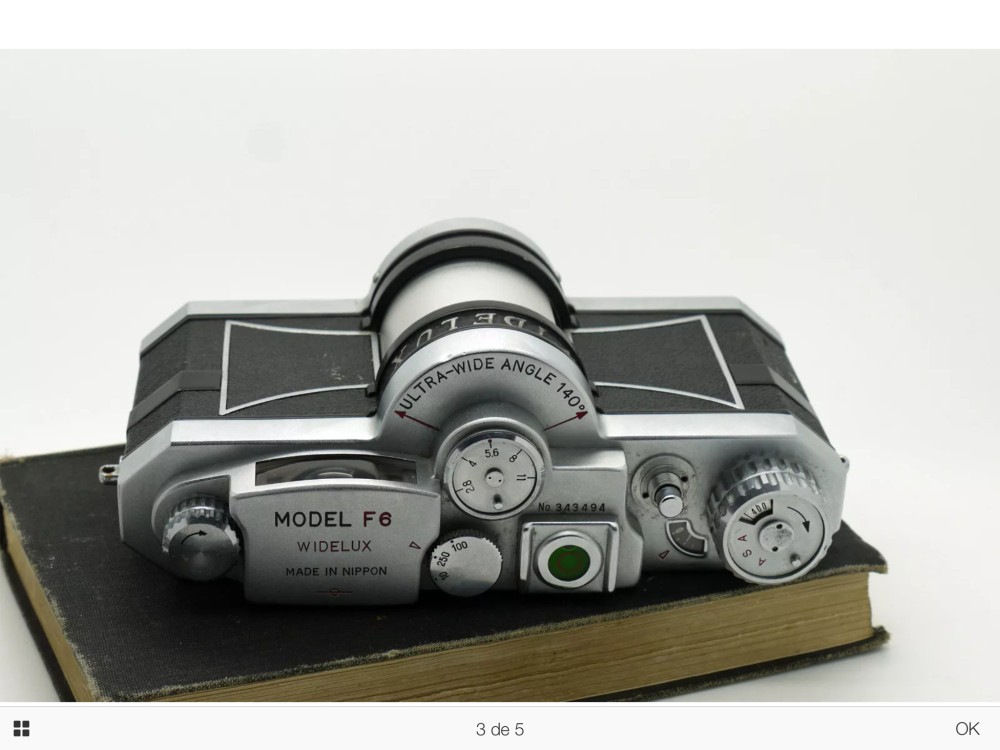 F6 15,695 panoramic camera Widelux | Foticos Collection