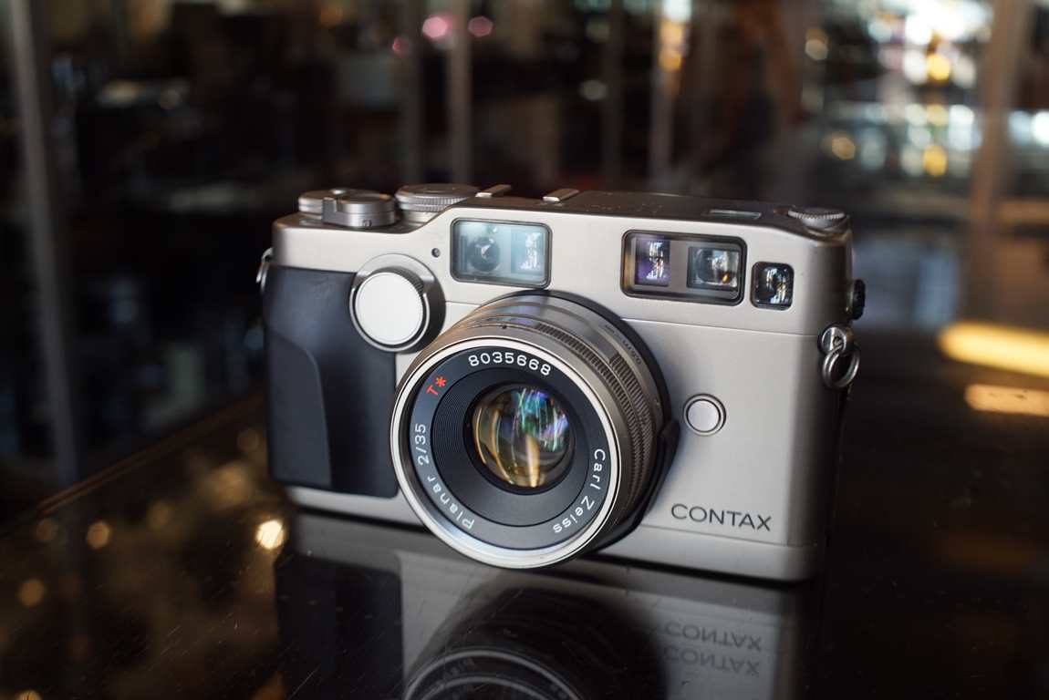 Contax G2 titanium + Planar 35mm F/2 lens - Fotohandel Delfshaven