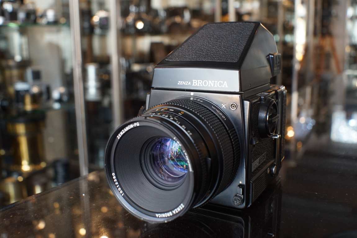 フィルムカメラ ZENZA BRONICA ZENZANON-PG 100mm F3.5 GS-1+PG 100mm