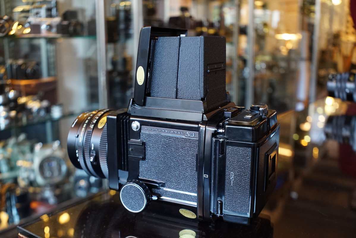 Mamiya RB67 ProSD + L 127mm 1:3.5 K/L lens - Fotohandel Delfshaven
