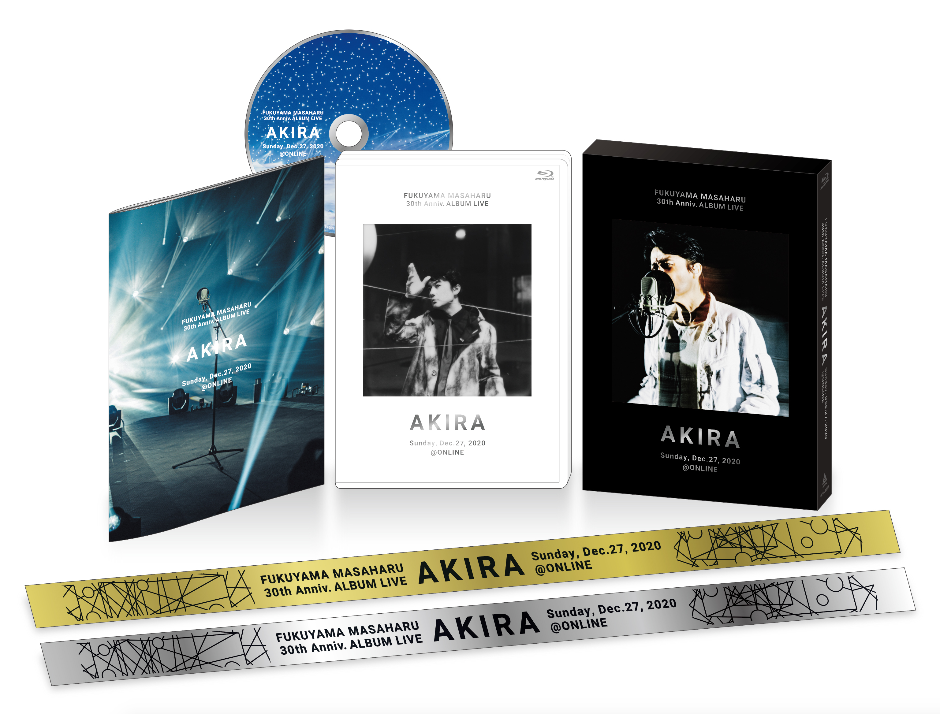 FUKUYAMA MASAHARU 30th Anniv. ALBUM LIVE 「AKIRA」』 Blu-ray＆DVD