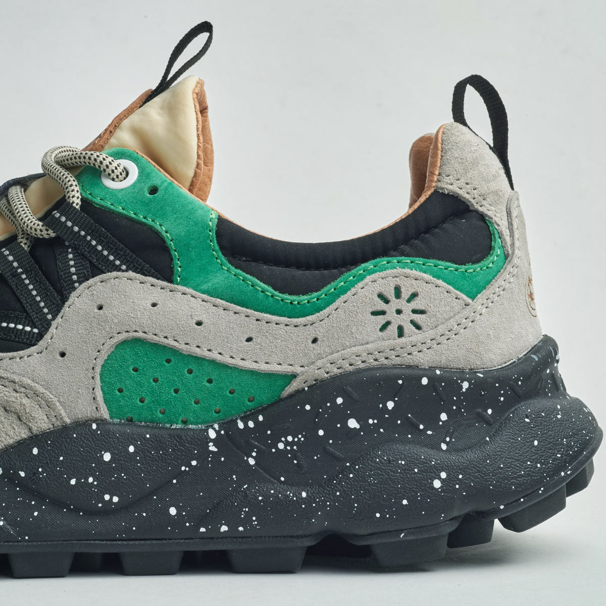 YAMANO3 Beige/Green FM63093 – Flower MOUNTAIN