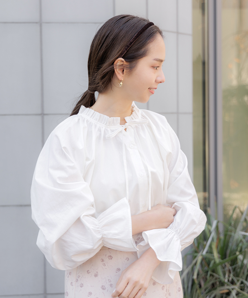 relax frill shirt ～ﾘﾗｯｸｽﾌﾘﾙｼｬﾂ | flower／フラワー公式通販