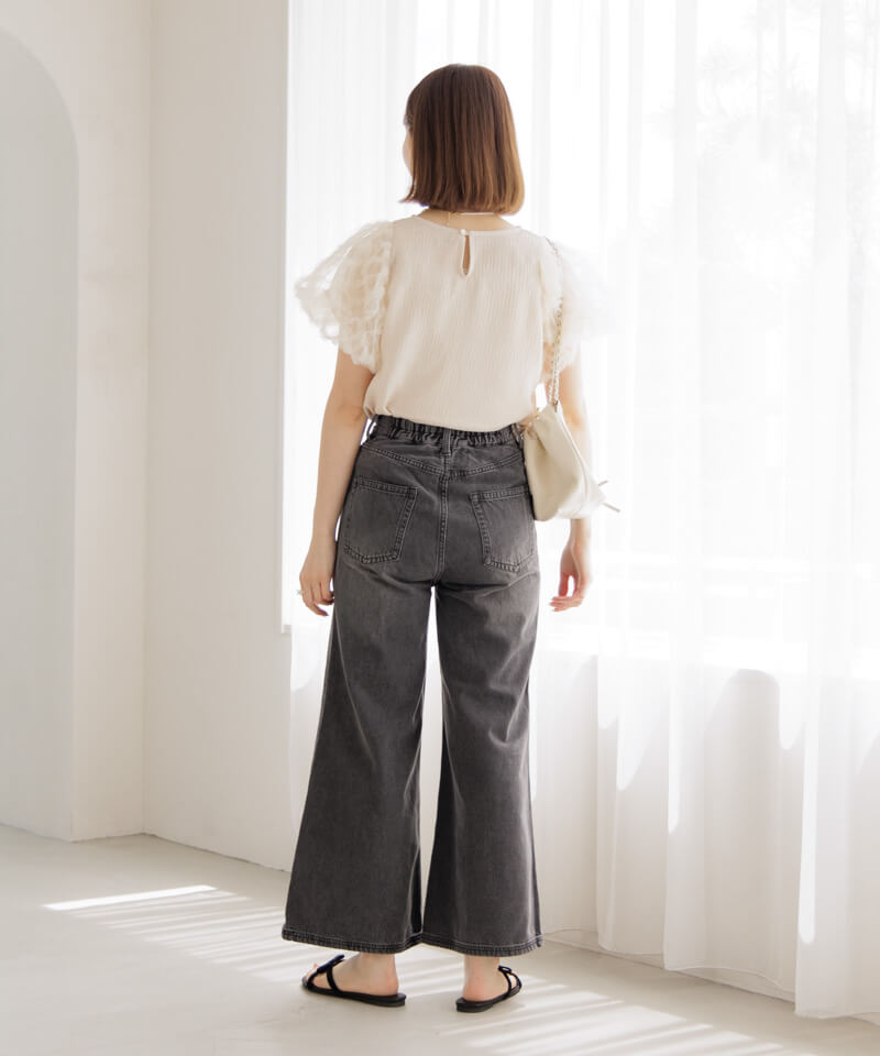 30%OFF】switching buggy pants～ｽｲｯﾁﾝｸﾞﾊﾞｷﾞｰﾊﾟﾝﾂ | flower／フラワー