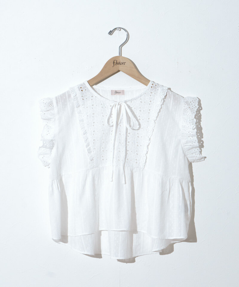 40%OFF】summery frill top～ｻﾏﾘｰﾌﾘﾙﾄｯﾌﾟ | flower／フラワー公式通販