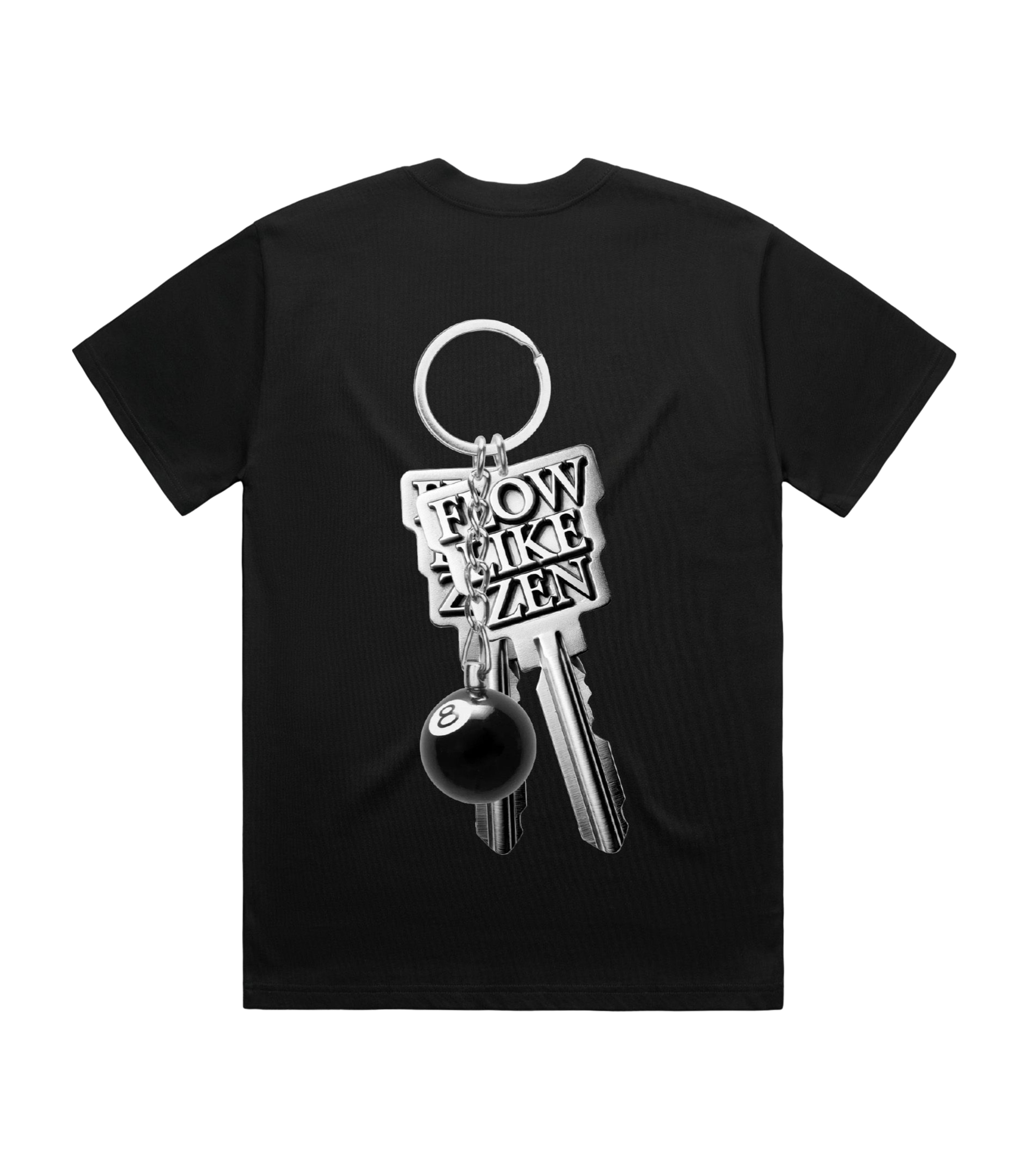 Keychain - Graphic T-Shirt – Flow Like Zen