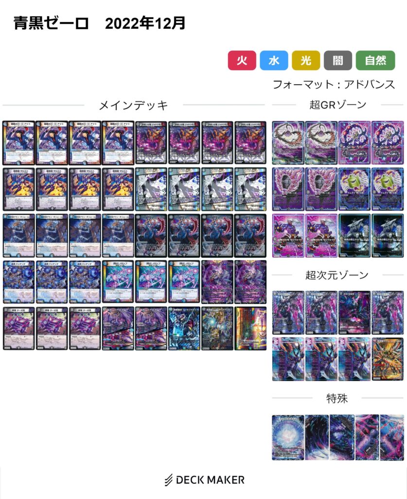 デュエマ】歴代最強デッキ選手権 Bランク～青黒ゼーロ～ | flat