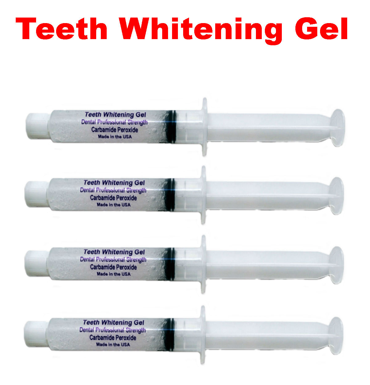 4 44% CP Teeth Whitening Gel Professional Care 3cc Each