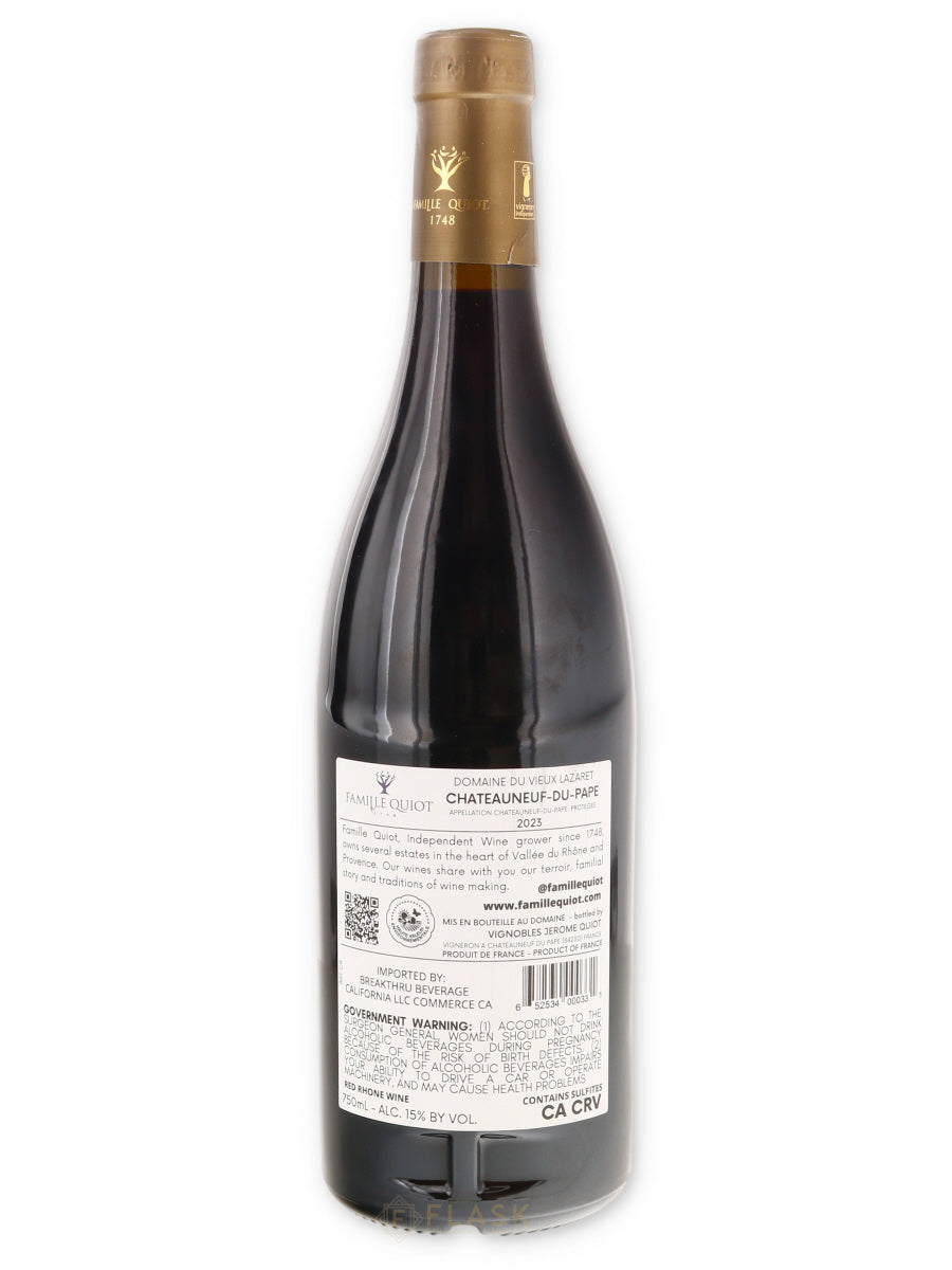 Buy Domaine du Vieux Lazaret Chateauneuf du Pape Rouge 2022