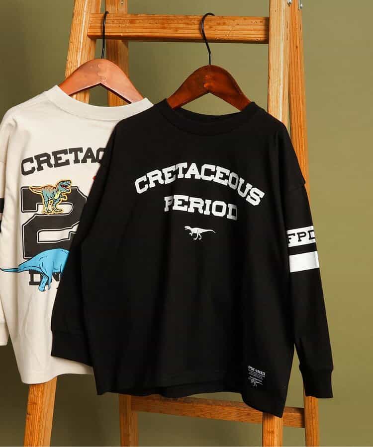 ☆SALE☆【リンク】福井県立恐竜博物館コラボ ナンバーロンT(キッズ