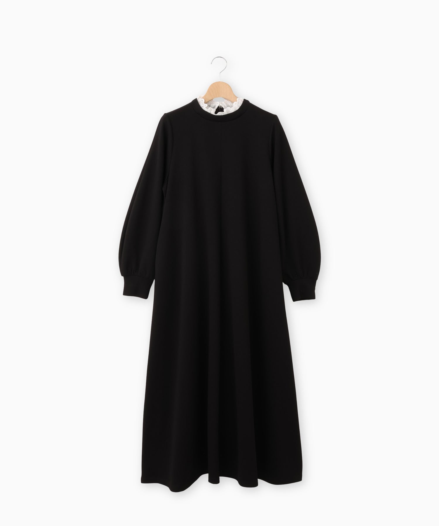 2WAY配色レース衿ポンチワンピース – FACE SANS FARD