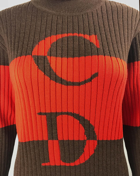 Christian Dior Sport Vintage Logo Knit Turtleneck – FRUIT Vintage