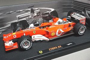 コナミ フェラーリ F2003-GA デジQフォーミュラHOT WHEELS コナミ