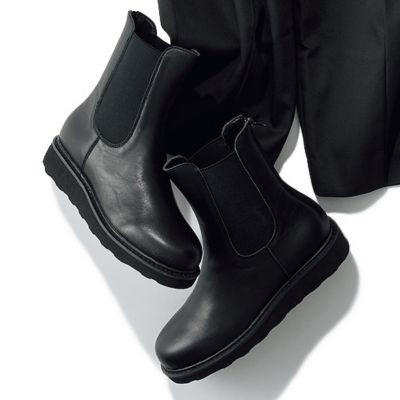 VINILO(ヴィニーロ)の［セレクト］backZIPミドルブーツ通販 | 集英社