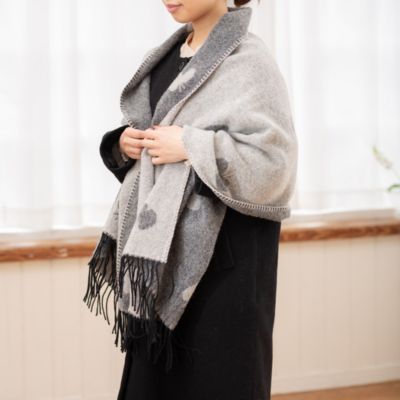 KLIPPAN(クリッパン)の【mina perhonen×KLIPPAN】ストール CHOUCHO通販