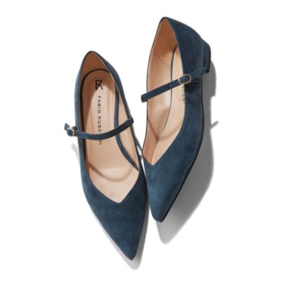 FABIO RUSCONI(ファビオ ルスコーニ)のポインテッドトゥメリージェーン