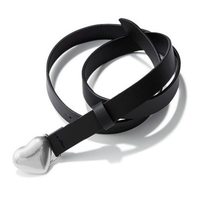 LEFIJE(レフィエ)のシルバーハートレザー細ベルト通販 | 集英社HAPPY