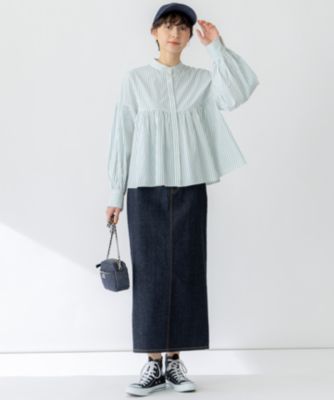 23区 L(ニジュウサンク エル)の【洗える】CANCLINI ギャザー フレア