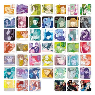 呪術廻戦』アートコースター 第3弾 全種セット （全45種＆特典3種／計