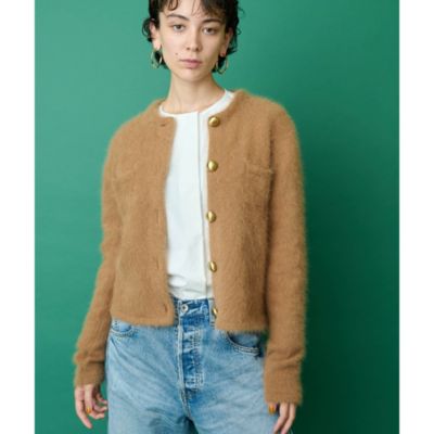 Whim Gazette(ウィム ガゼット)の【THE PAUSE】ファーニットクロップド