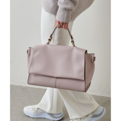 Whim Gazette(ウィム ガゼット)の【LORISTELLA】レザーハンドバッグ