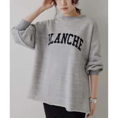 Whim Gazette(ウィム ガゼット)のフロッキーLOGOスウェット通販 eclat