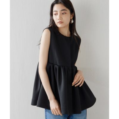 Whim Gazette(ウィム ガゼット)のペプラムダンボールジレ通販 | 集英社