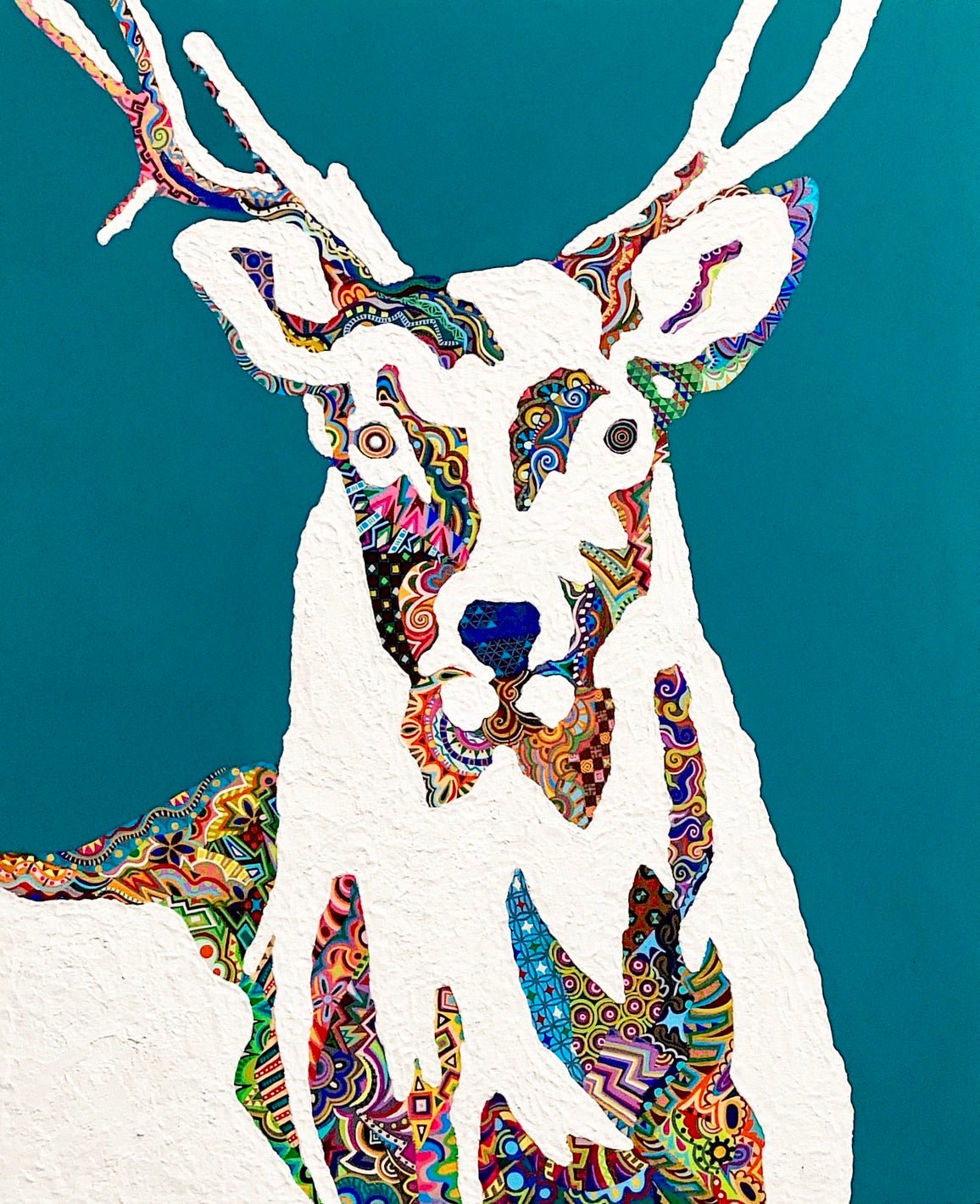 神鹿／idogaeru／現代アート、絵画の購入ならFROM ARTIST