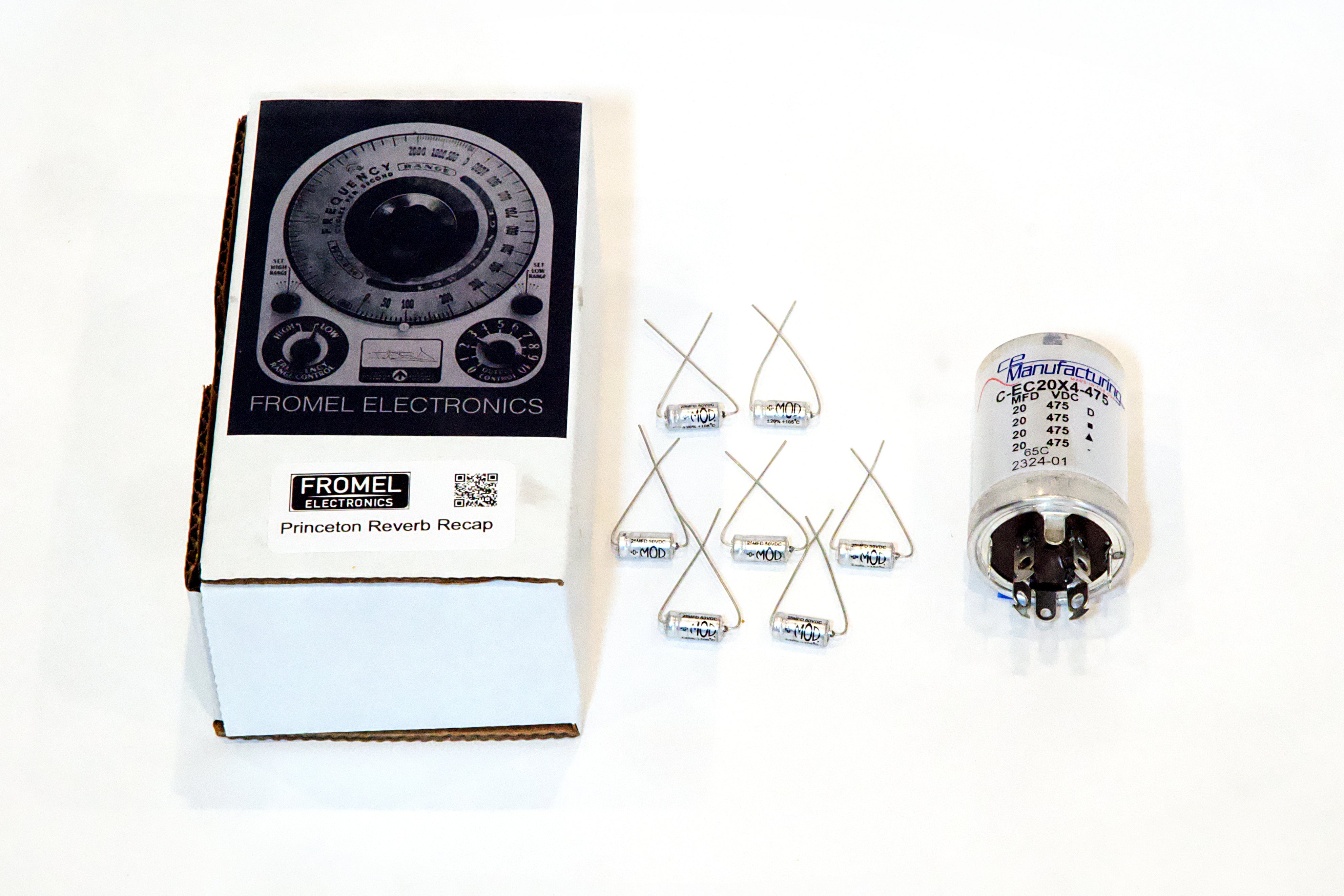 Vintage Fender Princeton and Princeton Reverb Recap Kit – Fromel