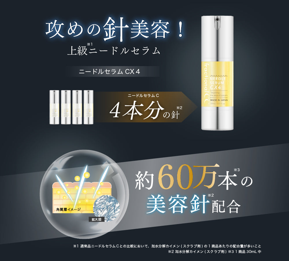 フラクショナルCC ニードルセラムCX4 2本セット – fractionalCC