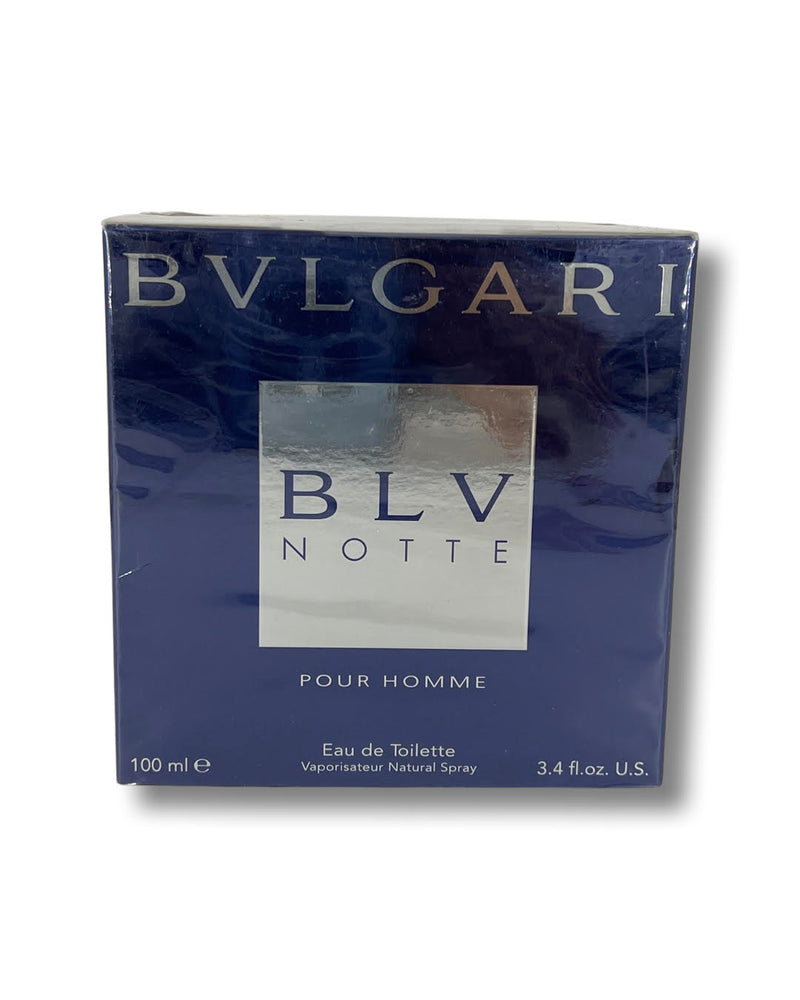 BLV Notte Pour Homme by Bvlgari for Men EDT Spray 3.4 Oz