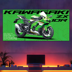 ZX10R Split Poster – Frame Kro