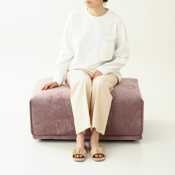 メーネ オットマン 2 ライトグレー（W815） | Francfranc（フラン