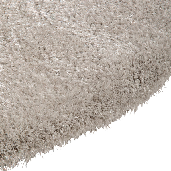 低反発 カステ ラウンド ラグ Φ1500 シルバー | Francfranc（フラン