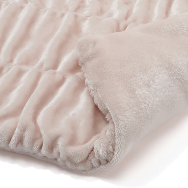 WARMY 中わた入りブランケット リップル（毛布） シングル 1400×2000